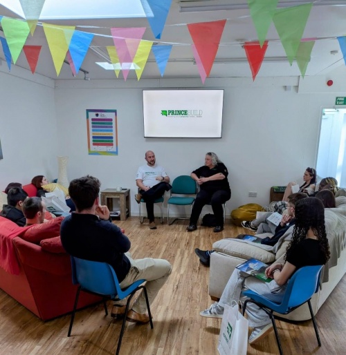 Visit from local construction firm - PrinceBuild